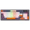 Ant Esports MK801 V2 Pro Wireless Mecha Membrane Backlit Gaming Keyboard 94 Keys 2.4G/Bluetooth Mode Compact Numeric Pad RGB Keyboard for Home Internet Cafe Game Room Office_...