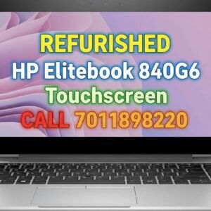 Certified 840 G6 Business Laptop | i5 8th Gen • 14" FHD Touch | 8GB RAM + 256GB SSD | Ultra Slim Silver Body | Win 11 Ready