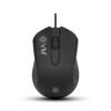 EVM M081 Wired Office Mouse,1000 DPI Optical Sensor,USB Plug & Play,1.3m Cable, Anti-Grip Ergonomic Design,Black - 1 Year Warranty (M081)