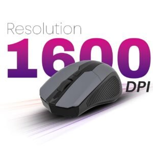 EVM NEO Wireless Mouse - 2.4GHz, 10 Meter Range, 1600 DPI - 1 Year Warranty (EVM-NEO-3W042)