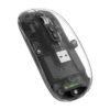 ZEBRONICS Sheer Rechargeable Wireless Mouse, Dual Mode (2.4GHz + BT), Dual Bluetooth, Silent Operation, Transparent Body, RGB, Battery Indicator, for Mac | Laptop | Computer...