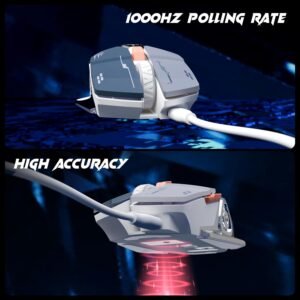 ZEBRONICS Transformer M Plus Wired Gaming Mouse, Up to 12800 DPI, 6 Buttons with a 6-Level DPI Switch, 8 RGB Modes, 1000Hz Polling Rate, 1.5m Detachable Cable, Gaming Grade...