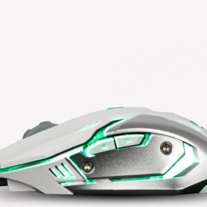 Zebronics-Transformer-M with a High-Performance Gold-Plated USB Mouse: 6 Buttons, Multi-Color LED Lights,High-Resolution Sensor with max 3600 DPI, and DPI Switch(White)