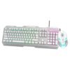 ZEBRONICS Transformer USB Gaming Keyboard & Mouse Combo,Braided Cable,Durable Al Body,Multimedia Keys & Gaming Mouse with 6 Buttons,Multi-Color LED Lights,High-Resolution Sensor...