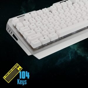 ZEBRONICS Transformer USB Gaming Keyboard & Mouse Combo,Braided Cable,Durable Al Body,Multimedia Keys & Gaming Mouse with 6 Buttons,Multi-Color LED Lights,High-Resolution Sensor...