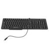 Zebronics Wired Keyboard with 104 Keys, 1.2m Cable, ₹ Key, USB Interface, UV-Coated Keys, Retractable Stand, USB Nano Receiver, for PC, Laptop(K65, Black)