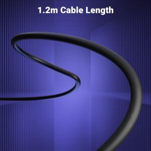 Zebronics Wired Keyboard with 104 Keys, 1.2m Cable, ₹ Key, USB Interface, UV-Coated Keys, Retractable Stand, USB Nano Receiver, for PC, Laptop(K65, Black)