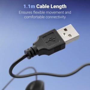 Zebronics Zeb-Alex Wired USB Optical Mouse with 3 Buttons