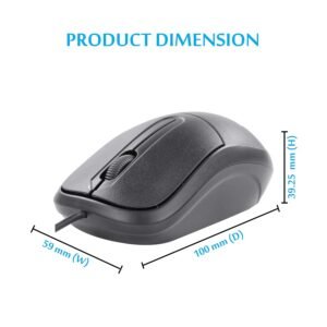 Zebronics Zeb-Comfort+ Wired Mouse