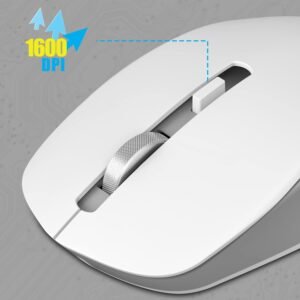 ZEBRONICS Zeb-Companion 500 2.4GHz Wireless Keyboard and Mouse Set, USB Nano Receiver, Chiclet Keys, Ultra Silent, Power On/Off Switch, Rupee Key, for PC/Mac/Laptop (White)